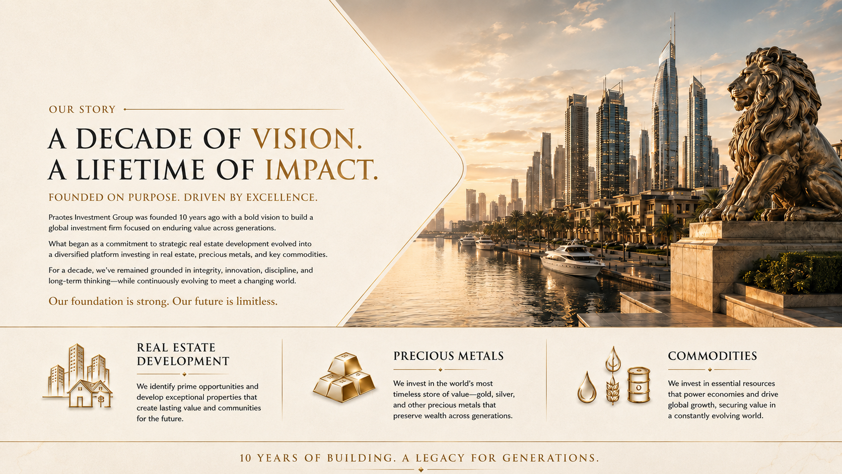 A decade of vision and impact