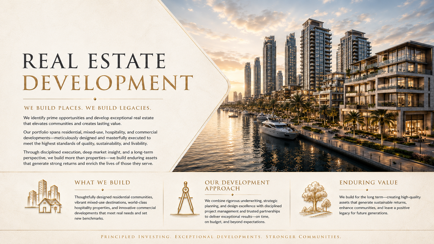 Real estate development Praotes page